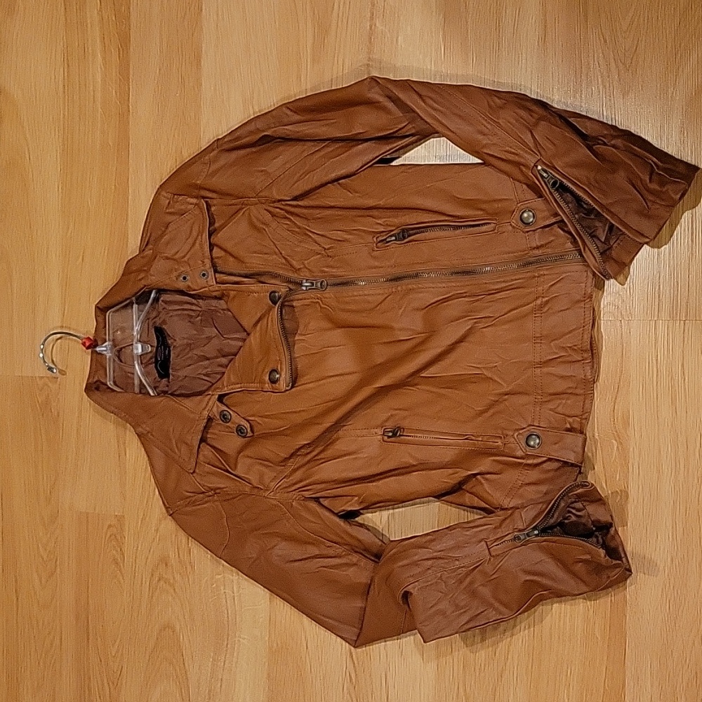 Faux Leather Jacket